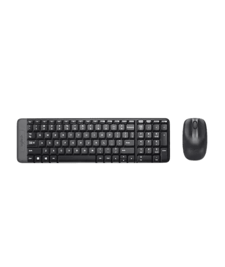 Combo Teclado + ratón Logitech Inalámbrico MK220 compacto español