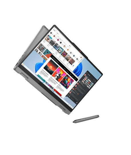 Computadora Portátil Lenovo Ideapad 5, 2 en 1 AMD Ryzen 7 8845HS 16GB RAM SSD 512GB 14" WUXGA