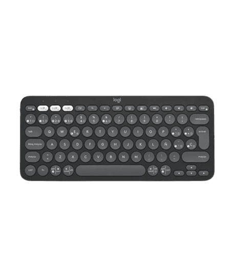 Teclado Logitech Bluetooth K380s Grafito Multidispositivo PC/MAC/ANDROID/IOS