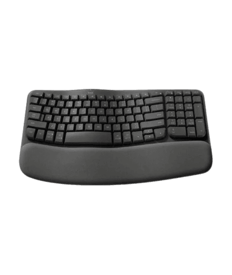 Teclado Logitech Inalámbrico / Bluetooth WAVE Keys ERGO Multidispositivo español