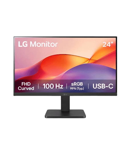 Monitor LG 24U421A-B Curvo 24" 1920x1080 (FHD 1080p) 100Hz con USB-C