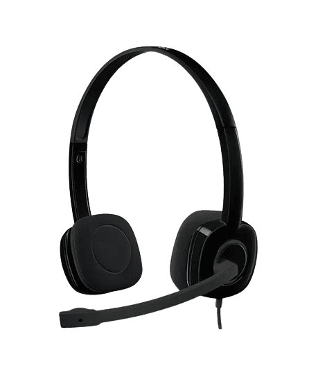 Audífonos Logitech H151, Diadema con micrófono PLUG (tipo auricular) 3,5mm