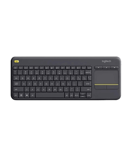 Teclado Logitech Inalámbrico Touch K400 Plus USB UNIFYING Multidispositivo PC/ANDROID