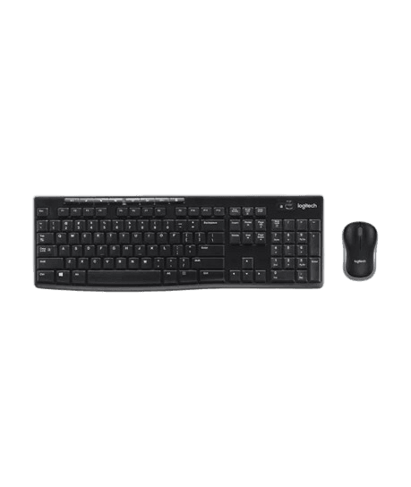 Combo Teclado + ratón Logitech Inalámbrico MK270 Multimedia español